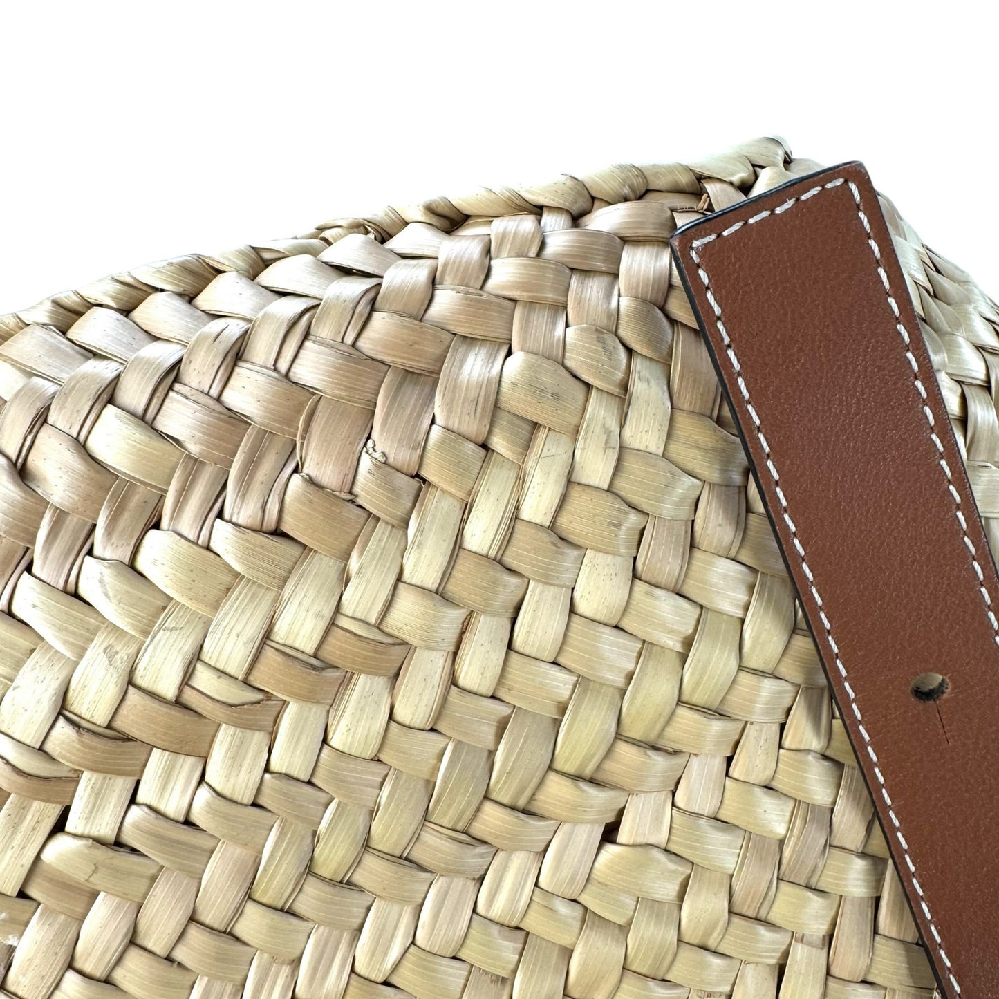 Loewe Raffia Basket Bag