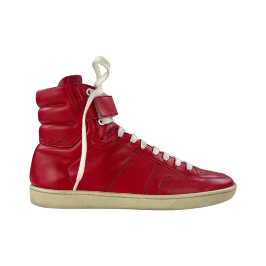 Saint Laurent Signature Court Classic SL/12H High-Top Sneakers