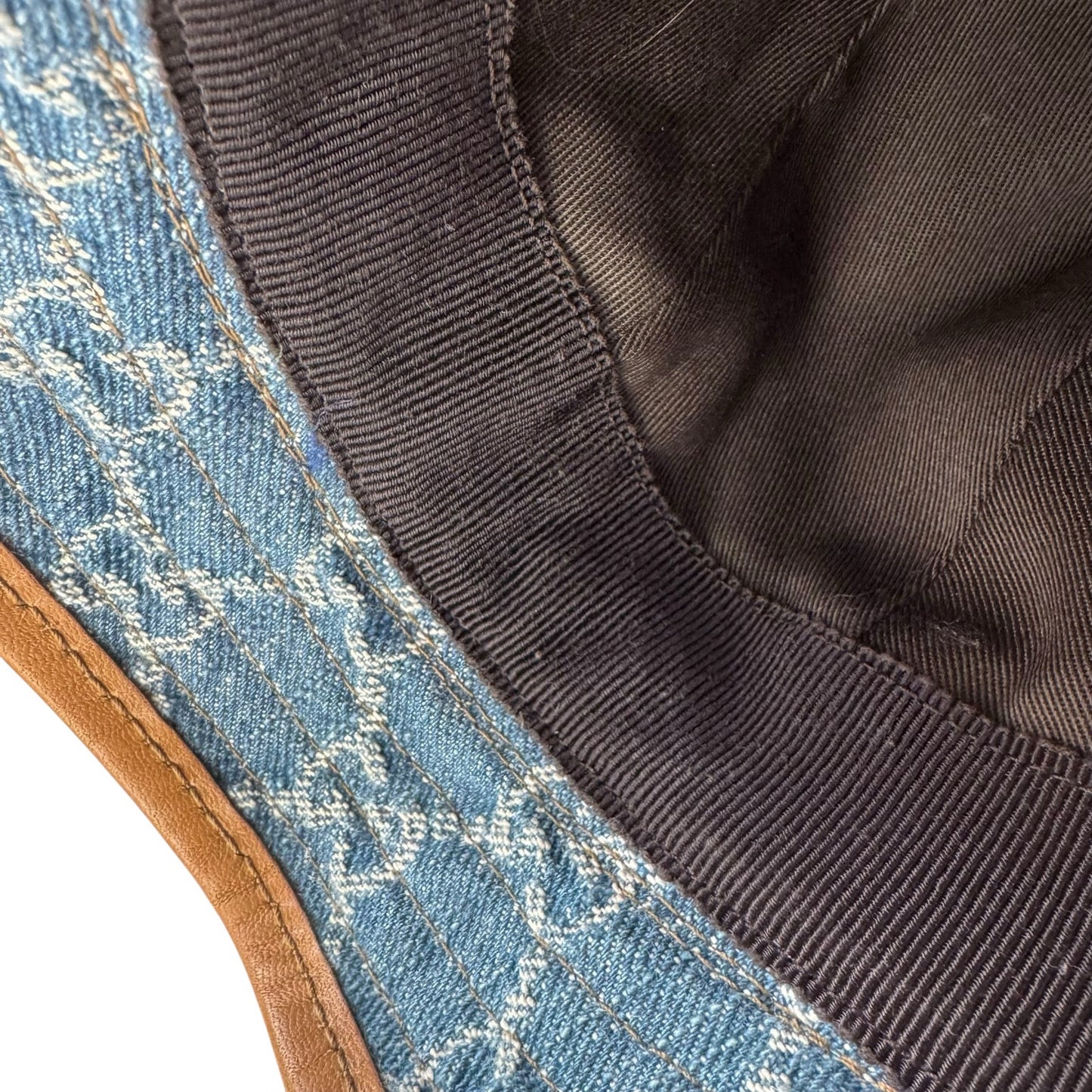 Gucci Monogram Denim Hat