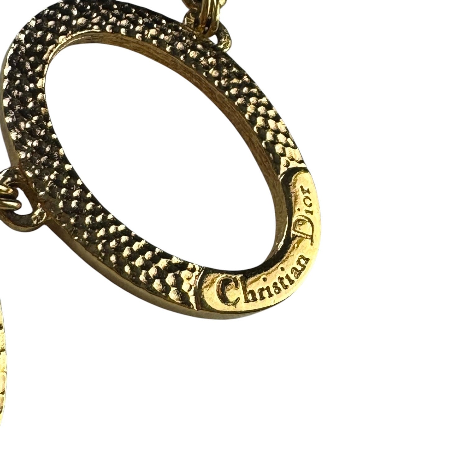 Dior Vintage Ring Necklace