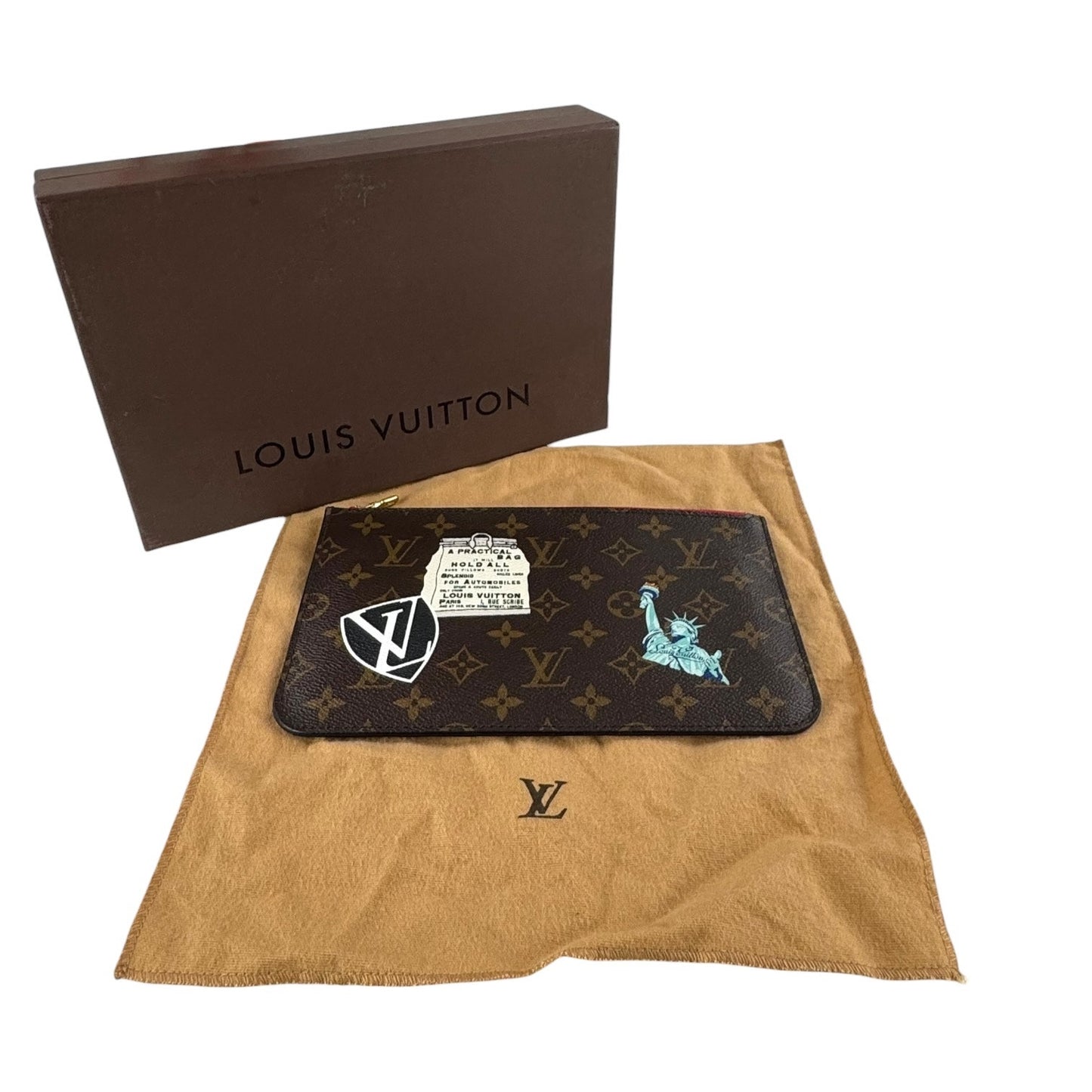 Louis Vuitton Monogram World Tour Neverfull Pochette