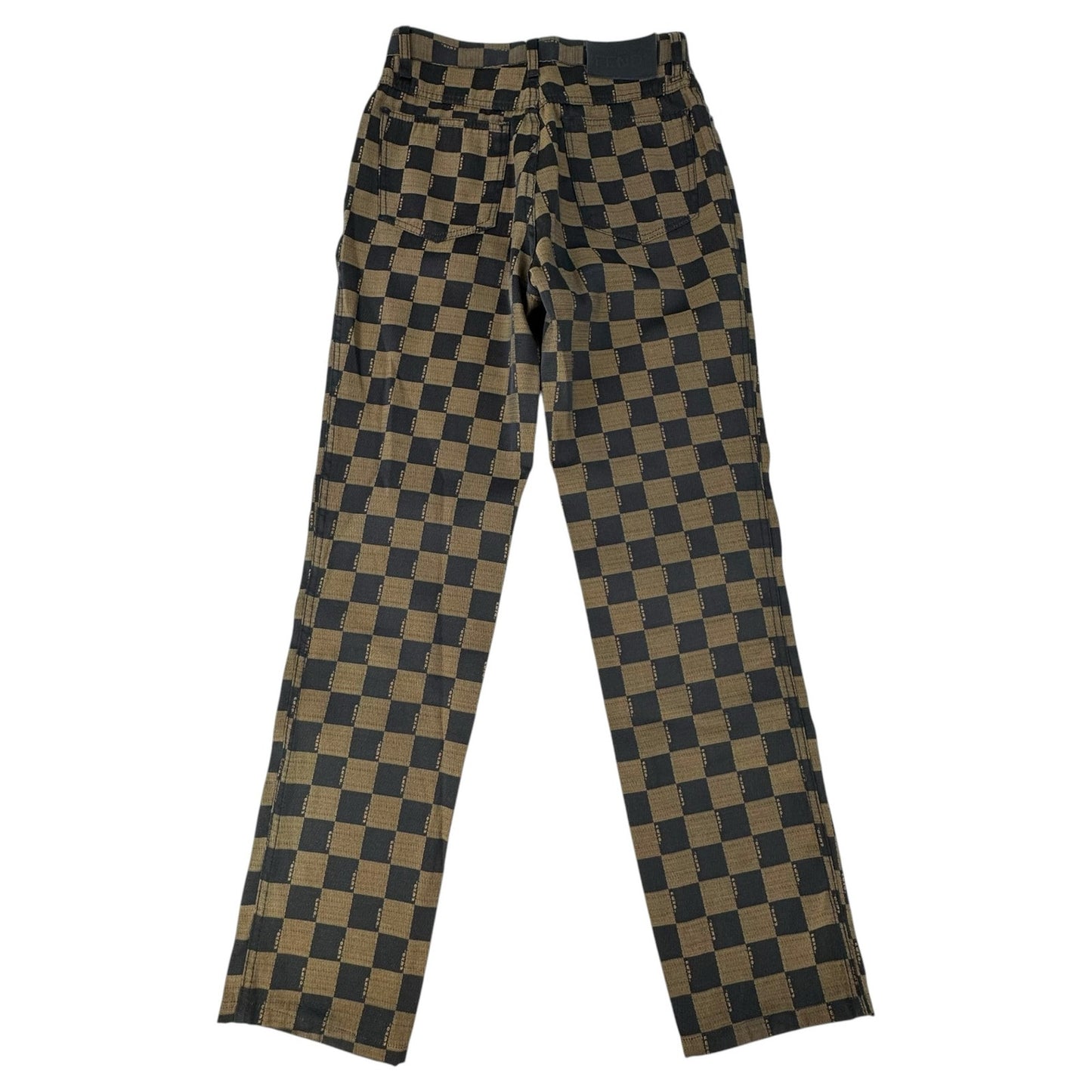 Fendi Vintage Checked Print Pant