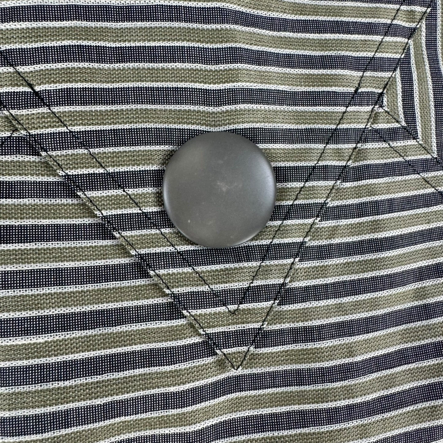 Dior Vintage Striped Collar Dress