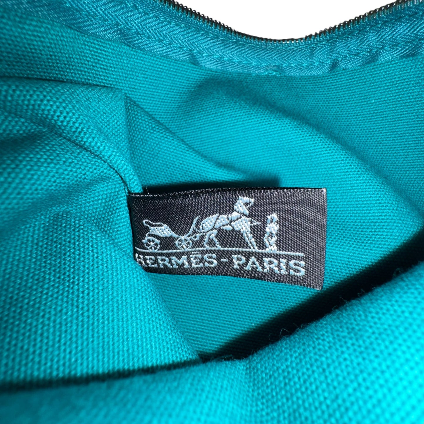 Hermes Toile Cannes Striped Tote Bag