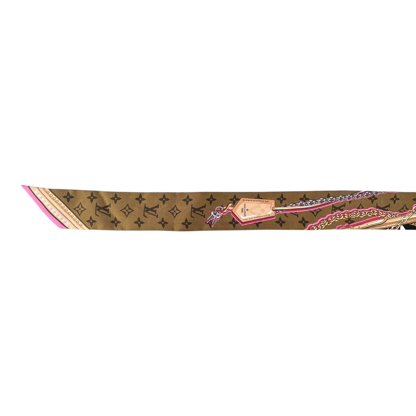 Louis Vuitton Monogram Silk Twilly
