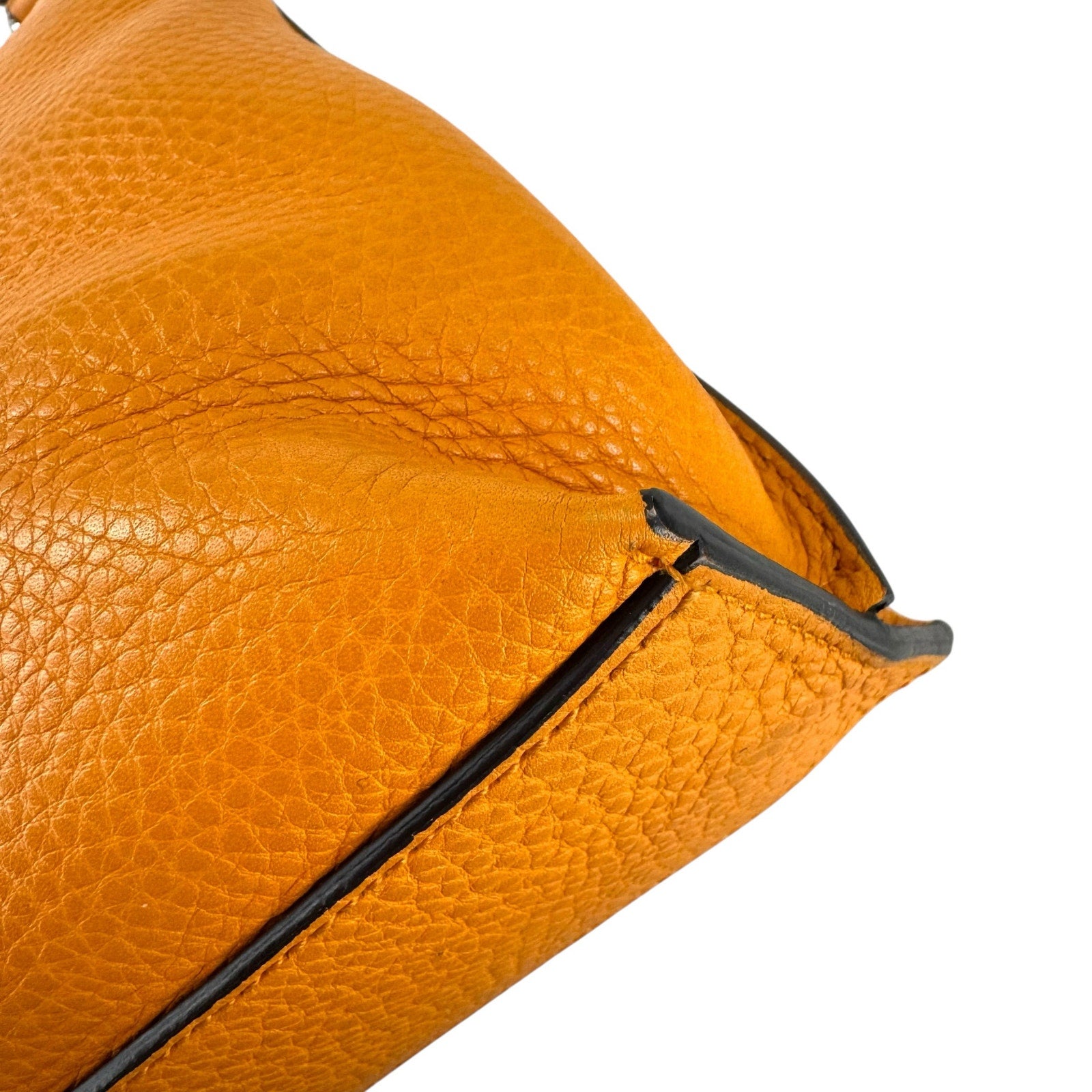 Gucci Orange Bamboo Two-Way Bag