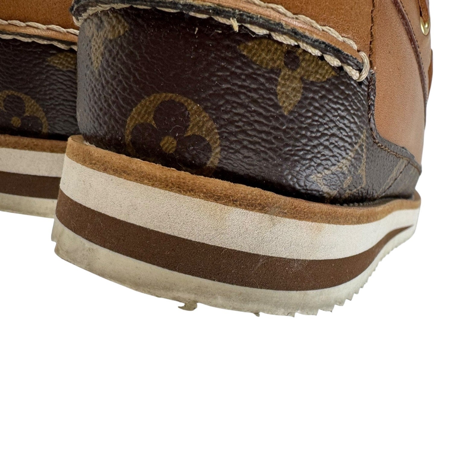 Louis Vuitton Leather Summerland Boat Shoes