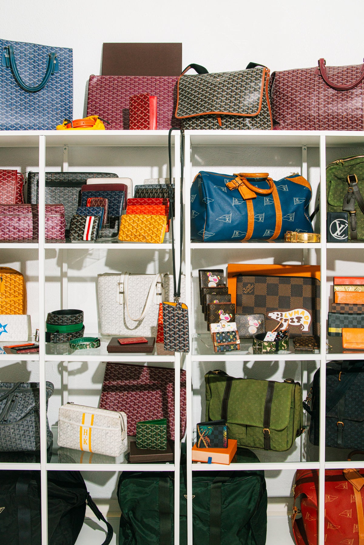 AARCHIVE showroom in downtown Cincinnati with designer bags and apparel